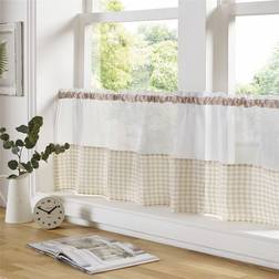 Alan Symonds Gingham Ready Slot Top Voile Cafe