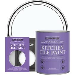 Rust-Oleum Kitchen Tile Gloss Icecap White