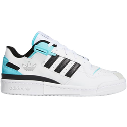 Adidas Forum Exhibit Low - Cloud White/Core Black/Pulse Aqua