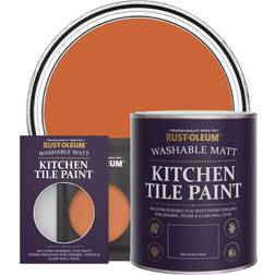 Rust-Oleum Kitchen Tile Tiger Tea Orange