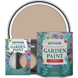 Rust-Oleum Garden Paint Gloss Salted Caramel Brown 0.75L