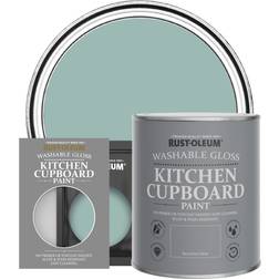 Rust-Oleum Kitchen Cupboard Paint Gloss Coastal Blue