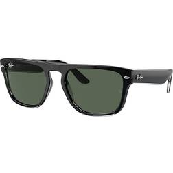 Ray-Ban Rb4407 Black Frame Green Lenses 57-19