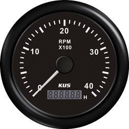 Kus omdr.tæller timetæller benzin 0-4000 1.-10p 12/ Automatgearolie
