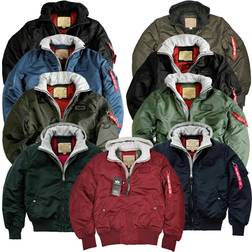 Alpha Industries Bomberjacka MA-1-D-Tec för Herr svart
