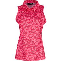 J.Lindeberg Dena Print Polo ärmellos Damen