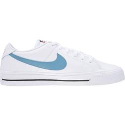 Nike Court Legacy M - White/Gum Light Brown/Cerulean