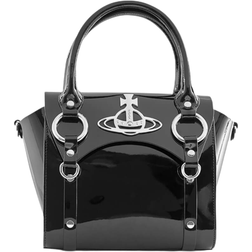 Vivienne Westwood Betty Small Patent Leather Handbag - Black