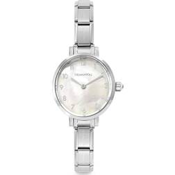 Nomination Classic Time White Mother of Pearl Oval