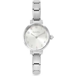 Nomination Classic Time White Oval