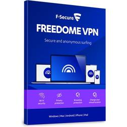 F-Secure VPN 1 year, 3 mobiles/tablets Mobile