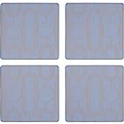 Premier Housewares Maison 4Pc Frosted Deco Coaster