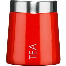 Premier Housewares Maison Madison Red Enamel Tea Caddy