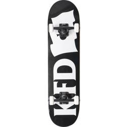 KFD Young Gunz Complete Skateboard Flagship Black Black/White 8"