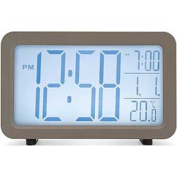 Acctim Harris LCD Digital Alarm Clock Blue