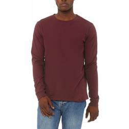 Bella+Canvas 3501 Unisex Jersey Ls Tee - Maroon