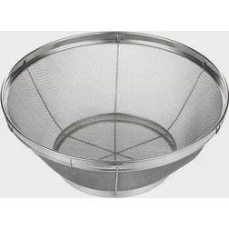 Juvale Large Fine Mesh Pasta Strainer, Metal for Rice, Quinoa Colander