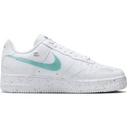 Nike Air Force 1 '07 LX W - White/Safety Orange/Washed Teal