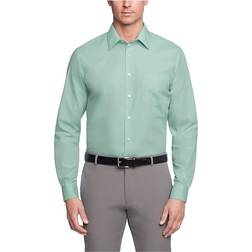 Van Heusen Men's Regular Fit Poplin Dress Shirt - Leaf