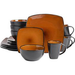 Gibson Elite Soho Lounge Reactive Glaze Service 16 St Servis 16st