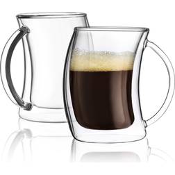 Joyjolt Caleo Collection Double Insulated Espresso Cup