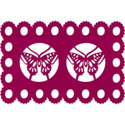 Premier Housewares Essentials Hot Butterfly Place Mat Pink