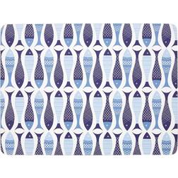 Premier Housewares Maison Cork Place Mat Blue
