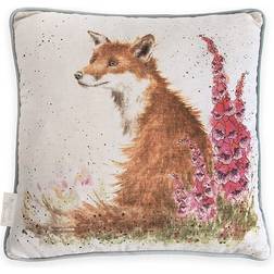 Wrendale Designs Fox Cushion Complete Decoration Pillows