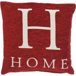 Premier Housewares Words 'Home' Complete Decoration Pillows Red