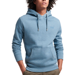 Superdry Men's Essential Logo Hoodie - Light Blue