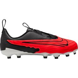 Nike Jr. Phantom GX Academy MG - Bright Crimson/White/University Red/Black