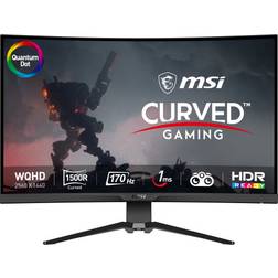 MSI MAG 325CQRF-QD 2560 x 1440 Pixel Wide Quad HD Nero