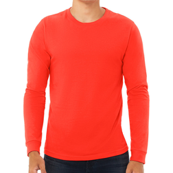 Bella+Canvas 3501 Unisex Jersey Ls Tee - Poppy