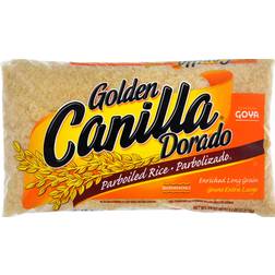 Goya Canilla Golden Dorado Parboiled Long Grain Microwavable Rice