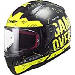 LS2 Rapid Player Helm - Schwarz/Gelb