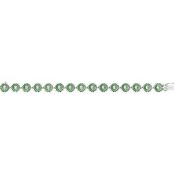 Georg Jensen DAISY Armband SILVER VIVID GREEN ENAMEL ML