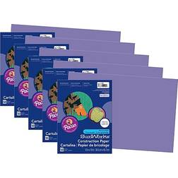 Pacon PAC7207-5 12 x 18 in. Construction Paper Violet of 5