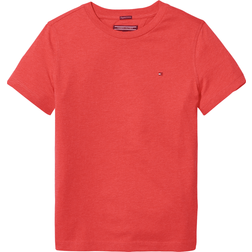 Tommy Hilfiger Essential Organic Cotton T-shirt - Apple Red Heather (KB0KB04140-601)