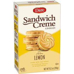 Dare Sandwich Creme Lemon Cookies 290g 1pack