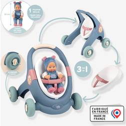 Smoby 3-in-1 Gåvogn med Dukke