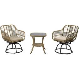 Furniture One Rattan 6 Modular Garden Bistro Set