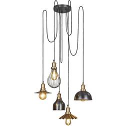 Industville Brooklyn 5 Wire Pendant Lamp