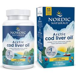 Nordic Naturals Arctic Cod Liver Oil 90 Stk.