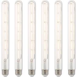 Westinghouse Lighting Westinghouse Lighting 75-Watt Equivalent T9 Dimmable Clear Edison Filament LED Light Bulb 2700K 6-Pack