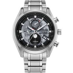 Citizen Eco-Drive Sport Luxury Super Titanium Radio Controlled White