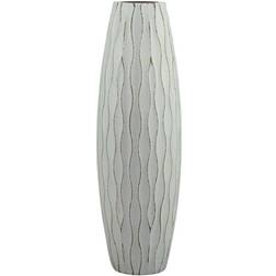 Stonebriar Collection SB-5076B Vintage Textured Ocean Vase