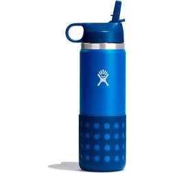 Hydro Flask 20 Oz Kids Wide Mouth Straw Cap And Boot Lake