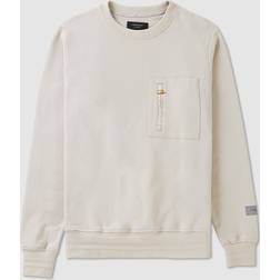 Android Homme Zip Pocket Crew Sweatshirt Trainers Sand AHTA231-13