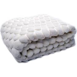 Ceannis Egg Filt Vit (170x130cm)