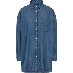 Polo Ralph Lauren 2X1 Rigid Denimlsl-bfs Dam Korta